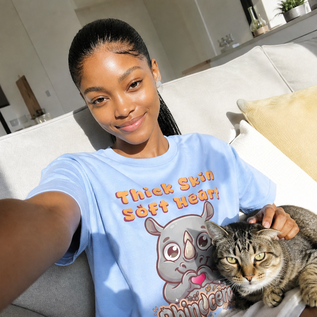 Heart in Pawz | Rhinoceros Tee | Unisex