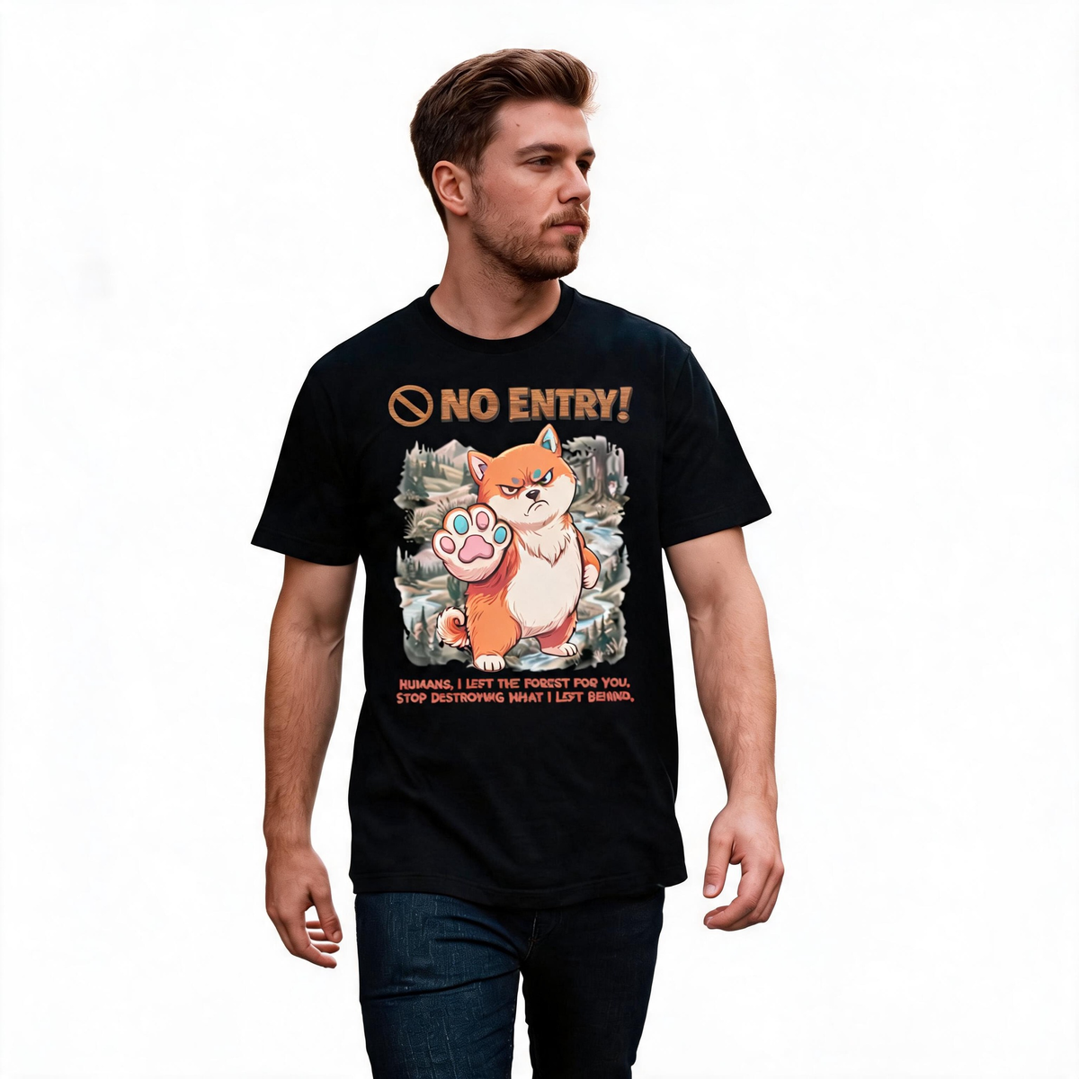 No Entry | Shiba Inu Tee | Unisex