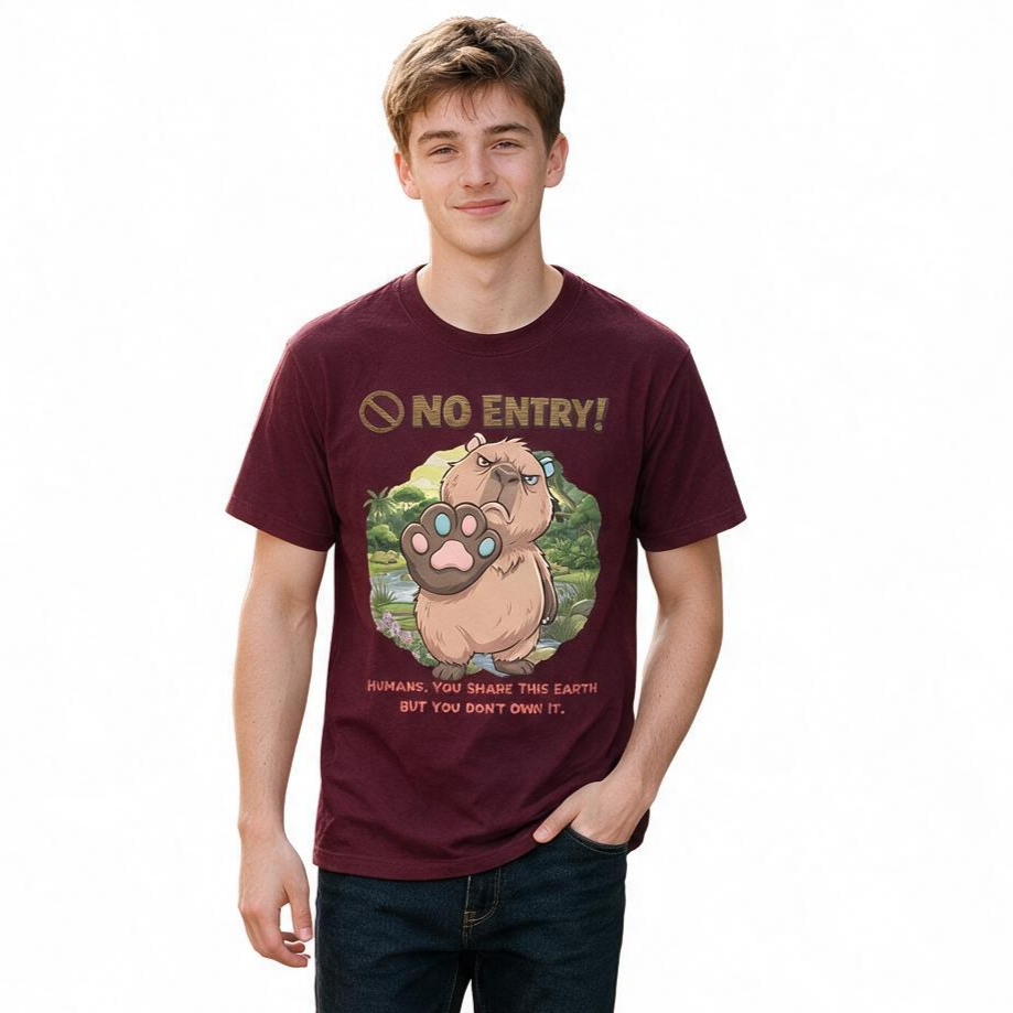 No Entry | Capybara Tee | Youth
