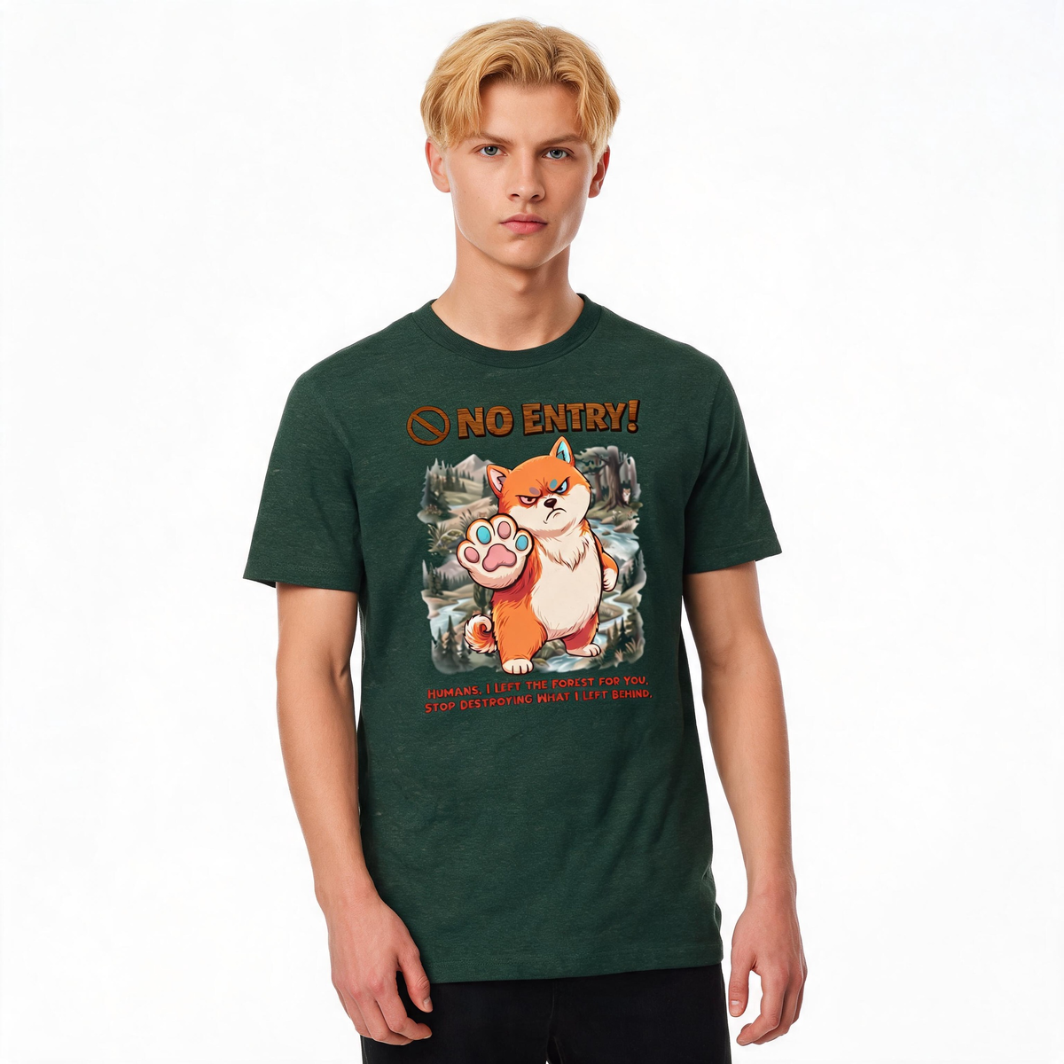 No Entry | Shiba Inu Tee | Youth