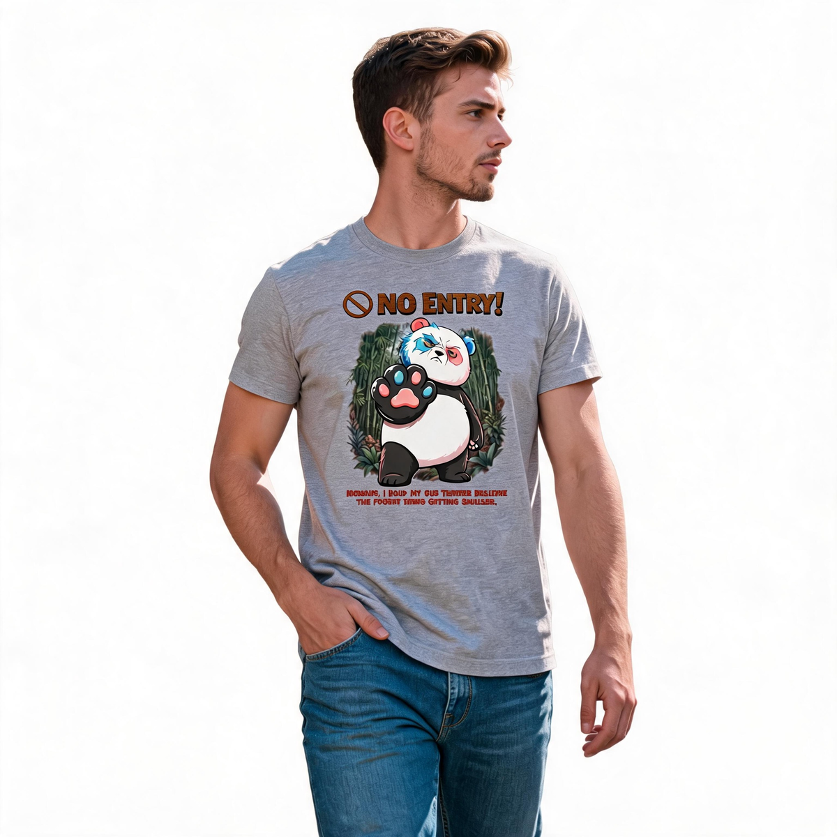 No Entry | Panda Tee | Youth