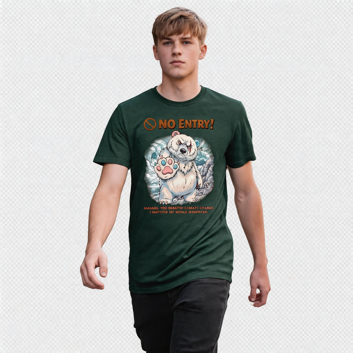No Entry | Polar Bear Tee | Youth