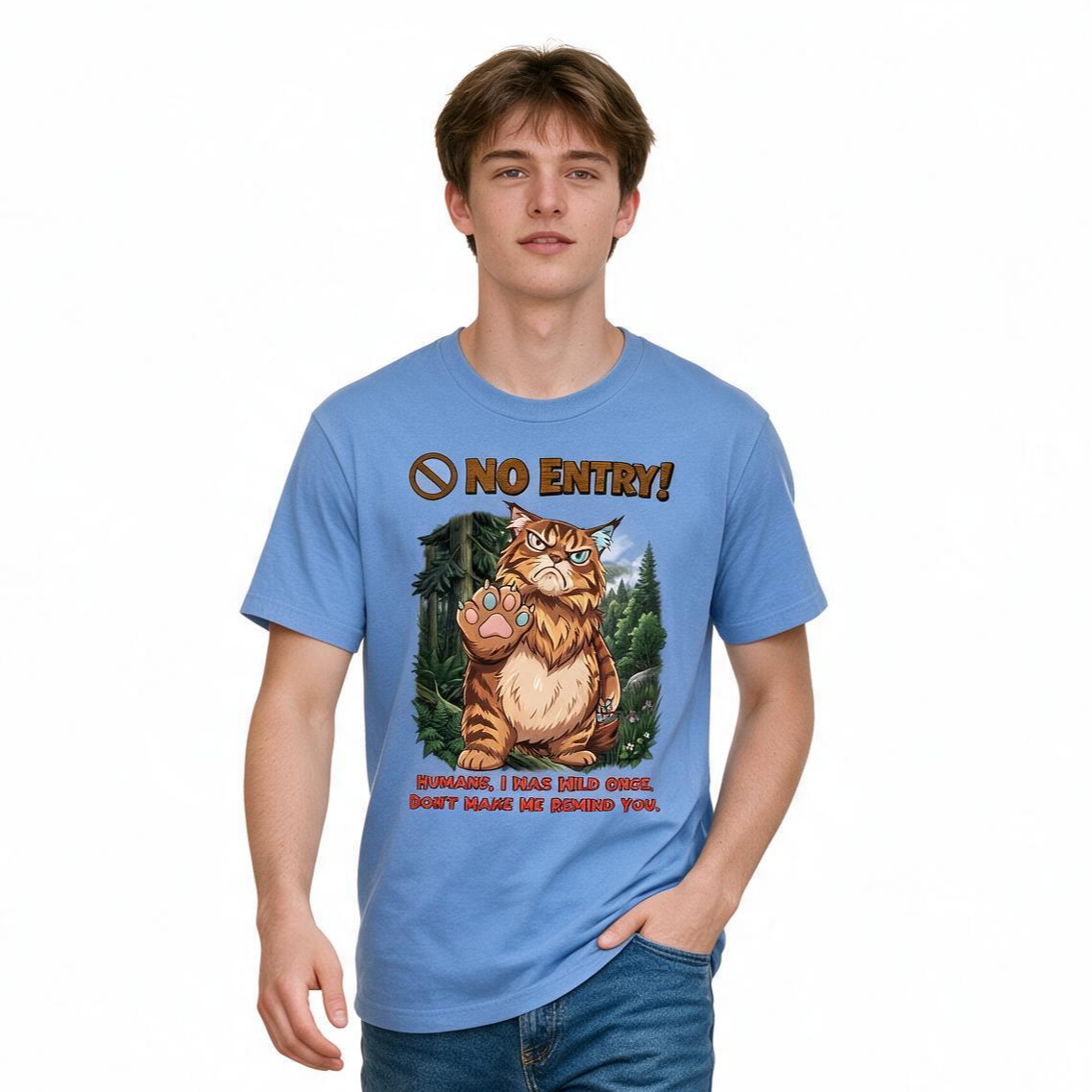 No Entry | Maine Coon Tee | Youth