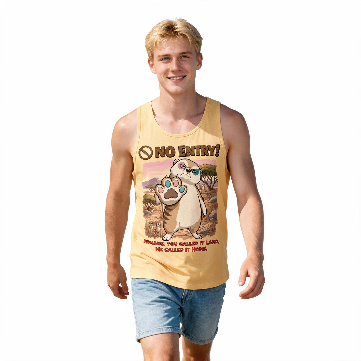 No Entry | Meerkat Tank Top | Men
