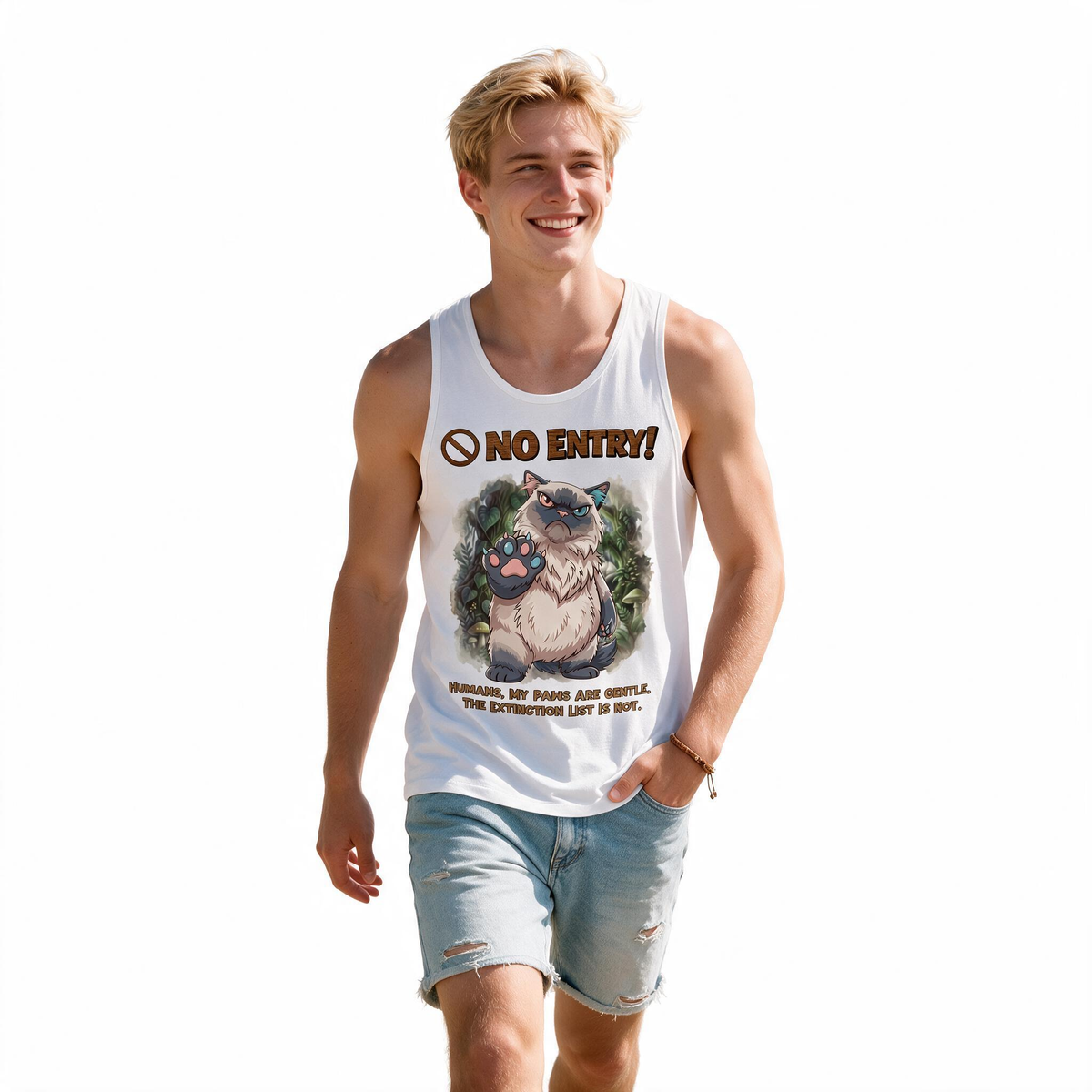 No Entry | Ragdoll Tank Top | Men