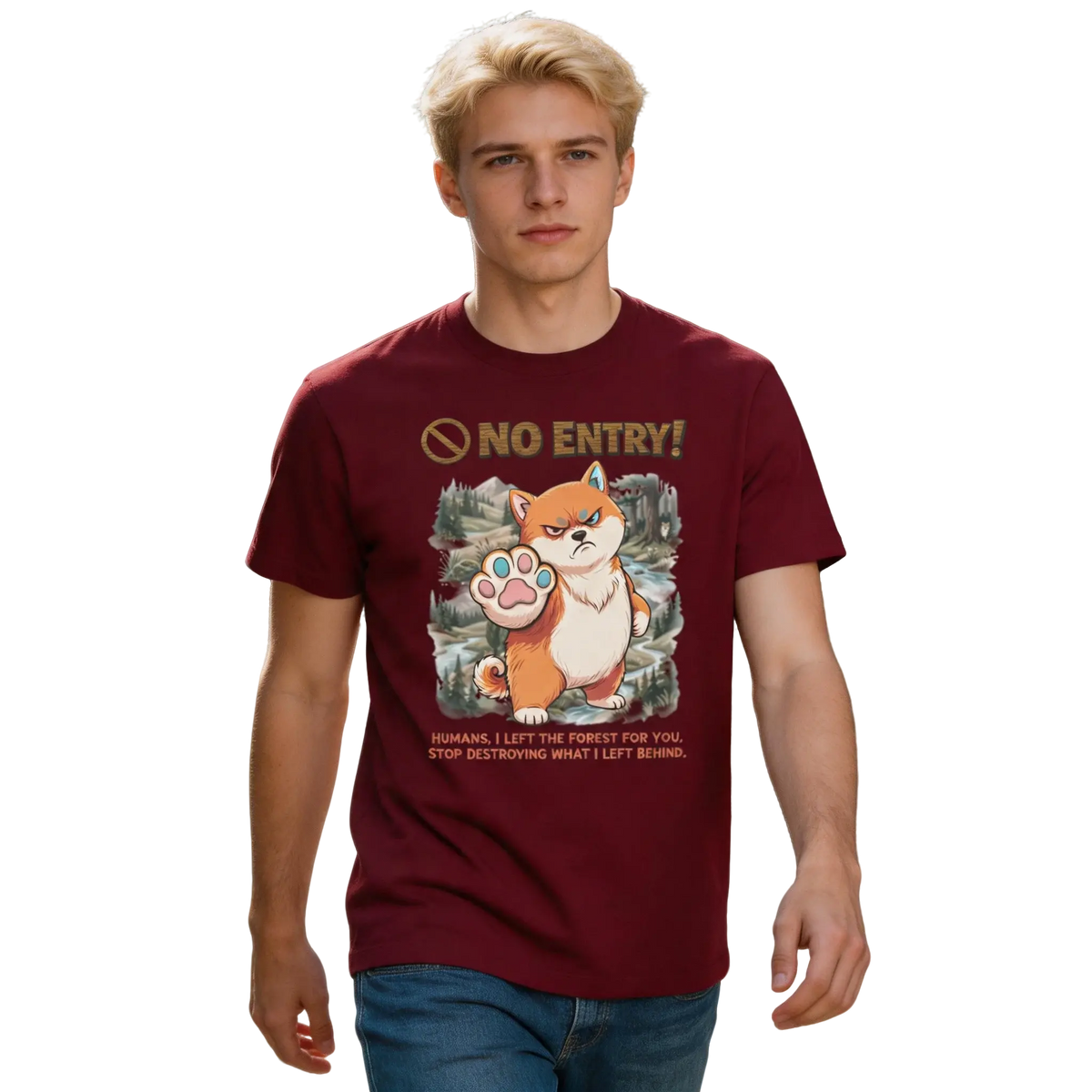 No Entry | Shiba Inu Tee | Youth