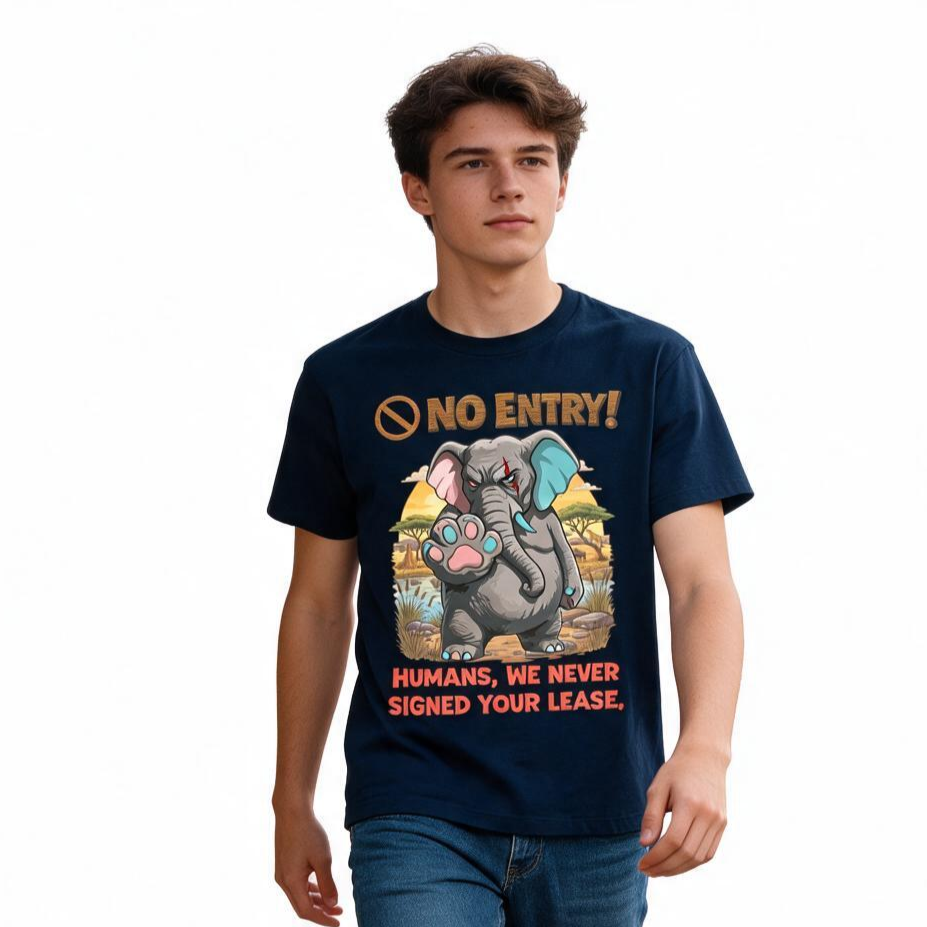 No Entry | Elephant Tee | Youth