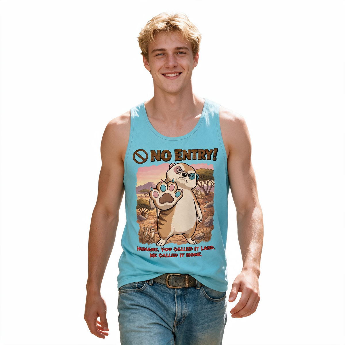 No Entry | Meerkat Tank Top | Men