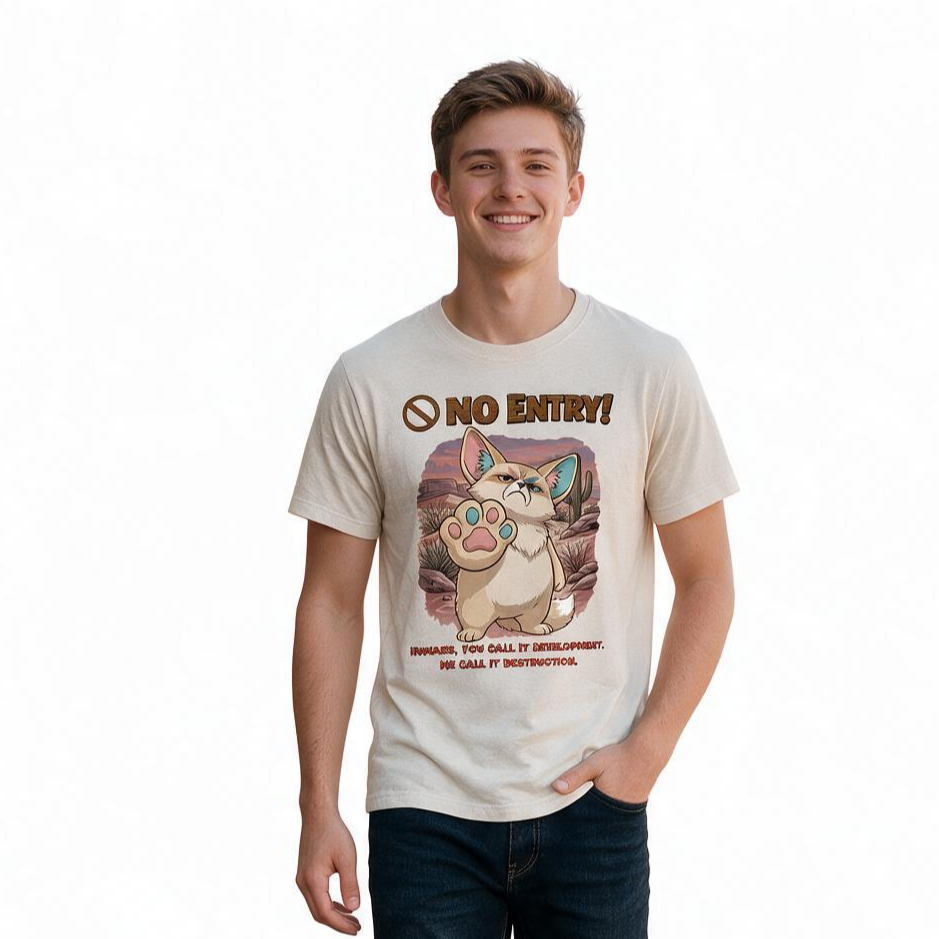 No Entry | Fennec Fox Tee | Youth