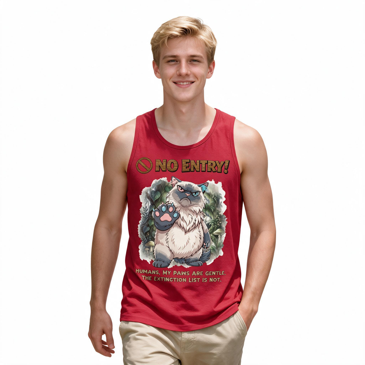 No Entry | Ragdoll Tank Top | Men