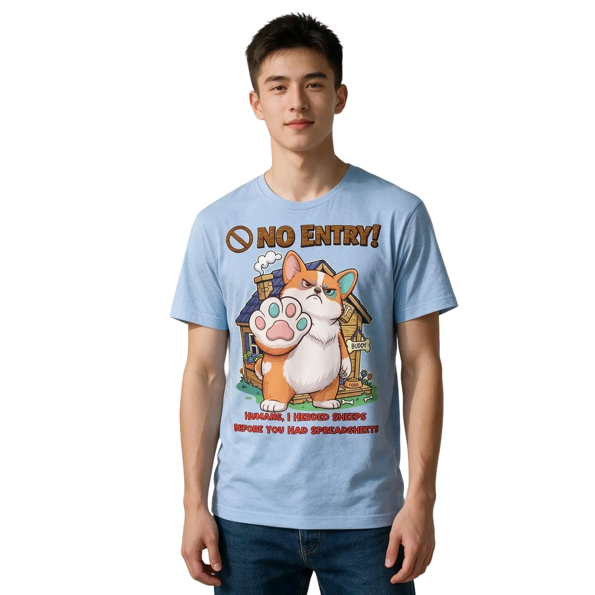 No Entry | Corgi Tee | Unisex