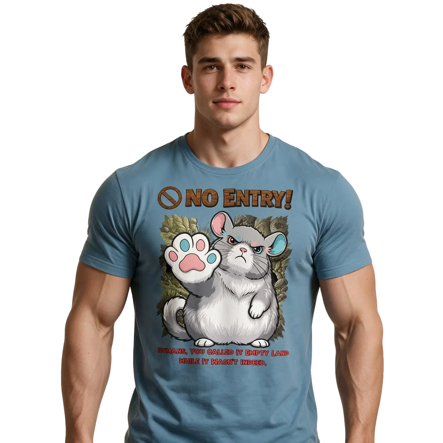 No Entry | Chinchilla Tee | Unisex