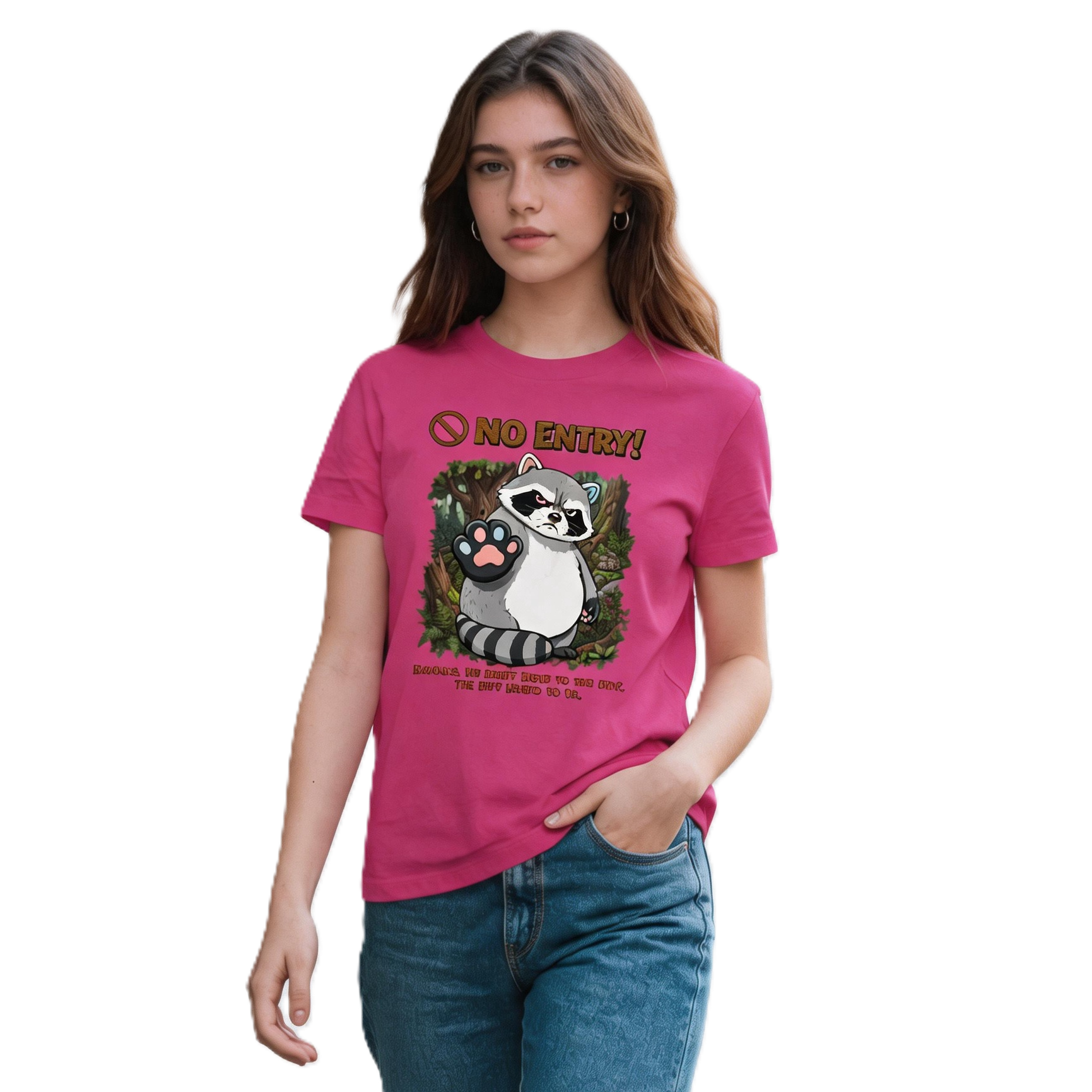 No Entry | Raccoon Tee | Youth