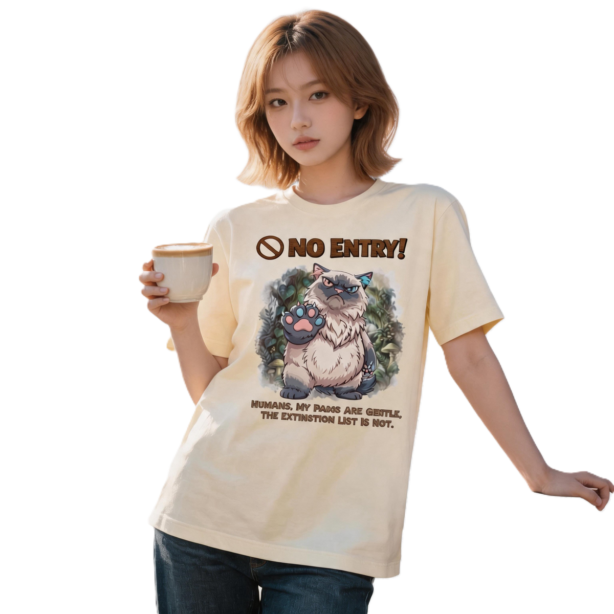No Entry | Ragdoll Tee | Unisex