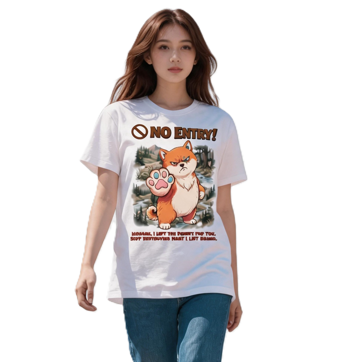 No Entry | Shiba Inu Tee | Unisex