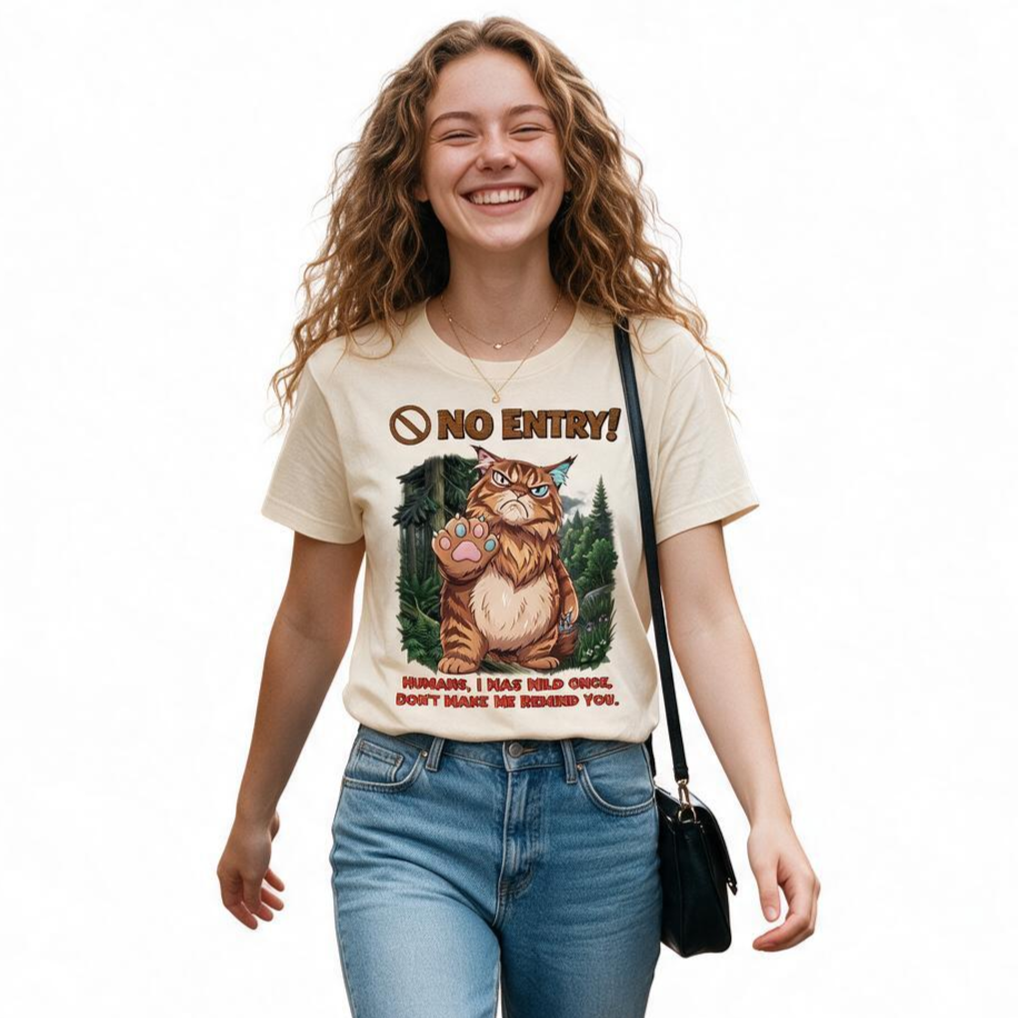 No Entry | Maine Coon Tee | Youth