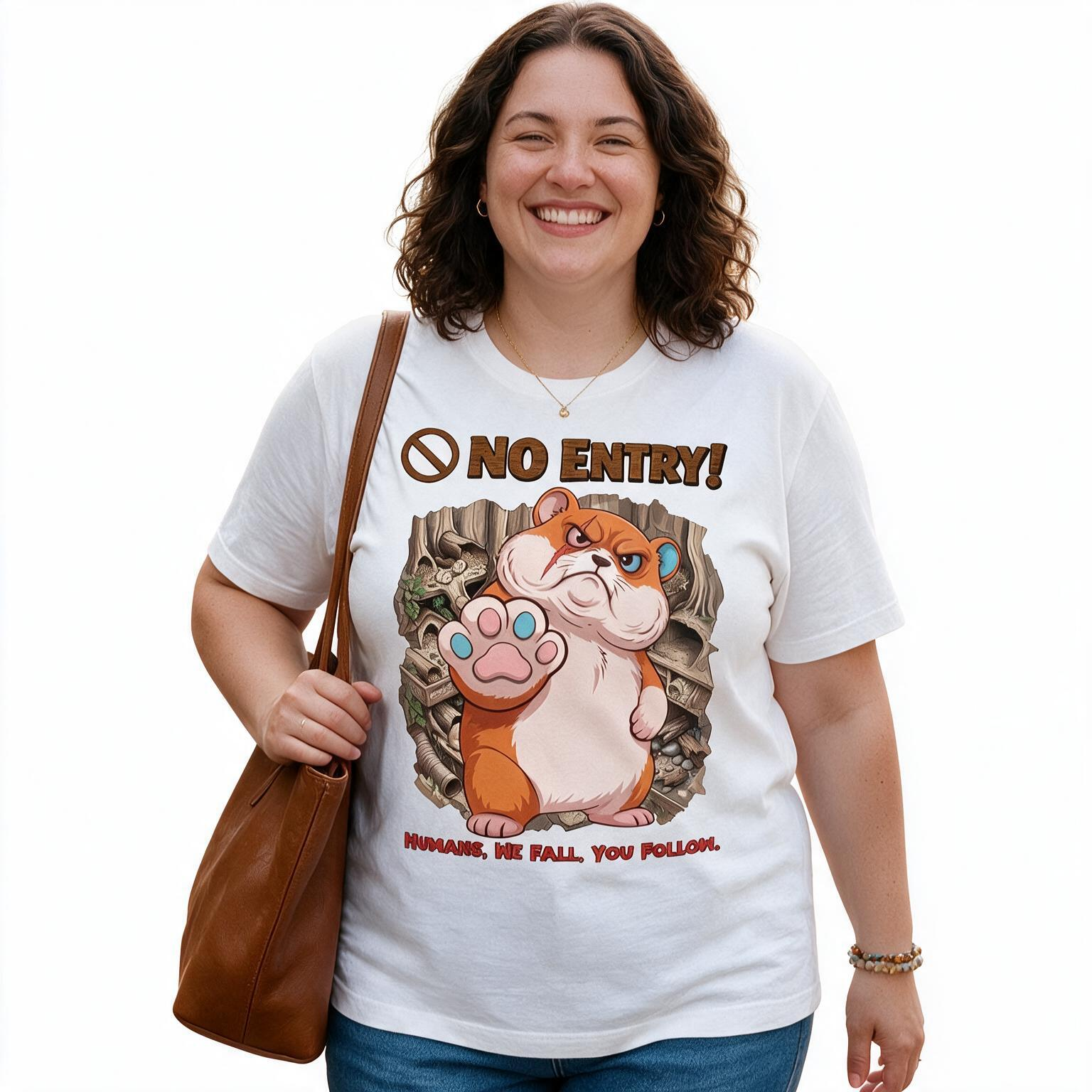 No Entry | Hamster Tee | Unisex