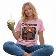 No Entry | Red Panda Tee | Unisex