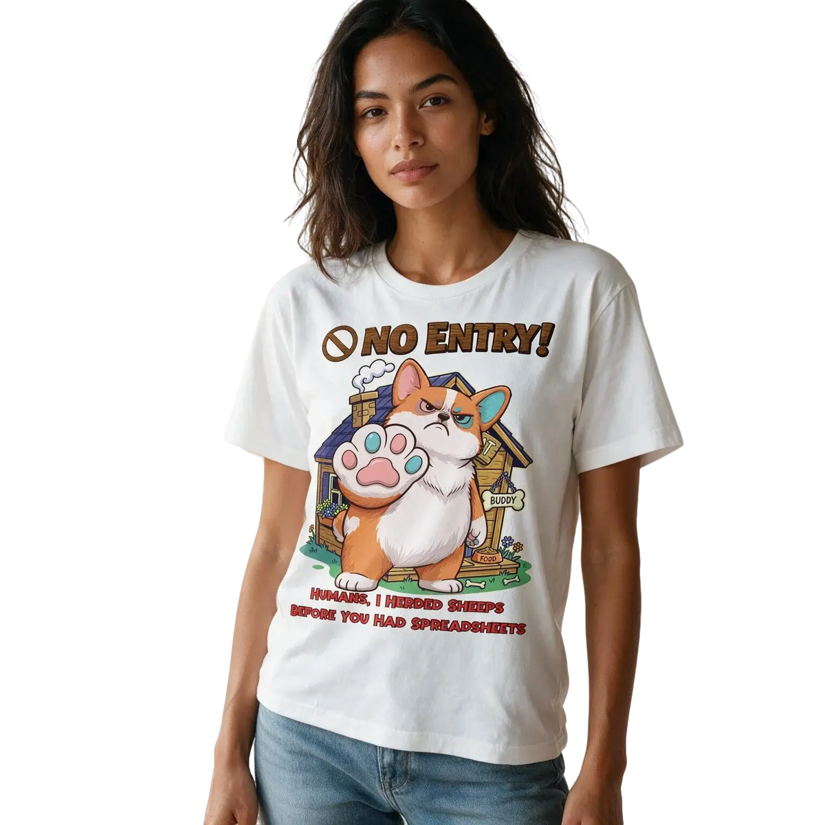 No Entry | Corgi Tee | Unisex