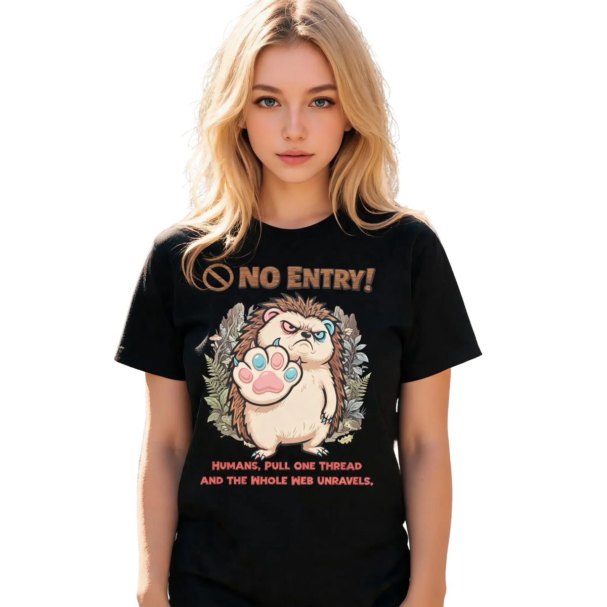 No Entry | Hedgehog Tee | Unisex