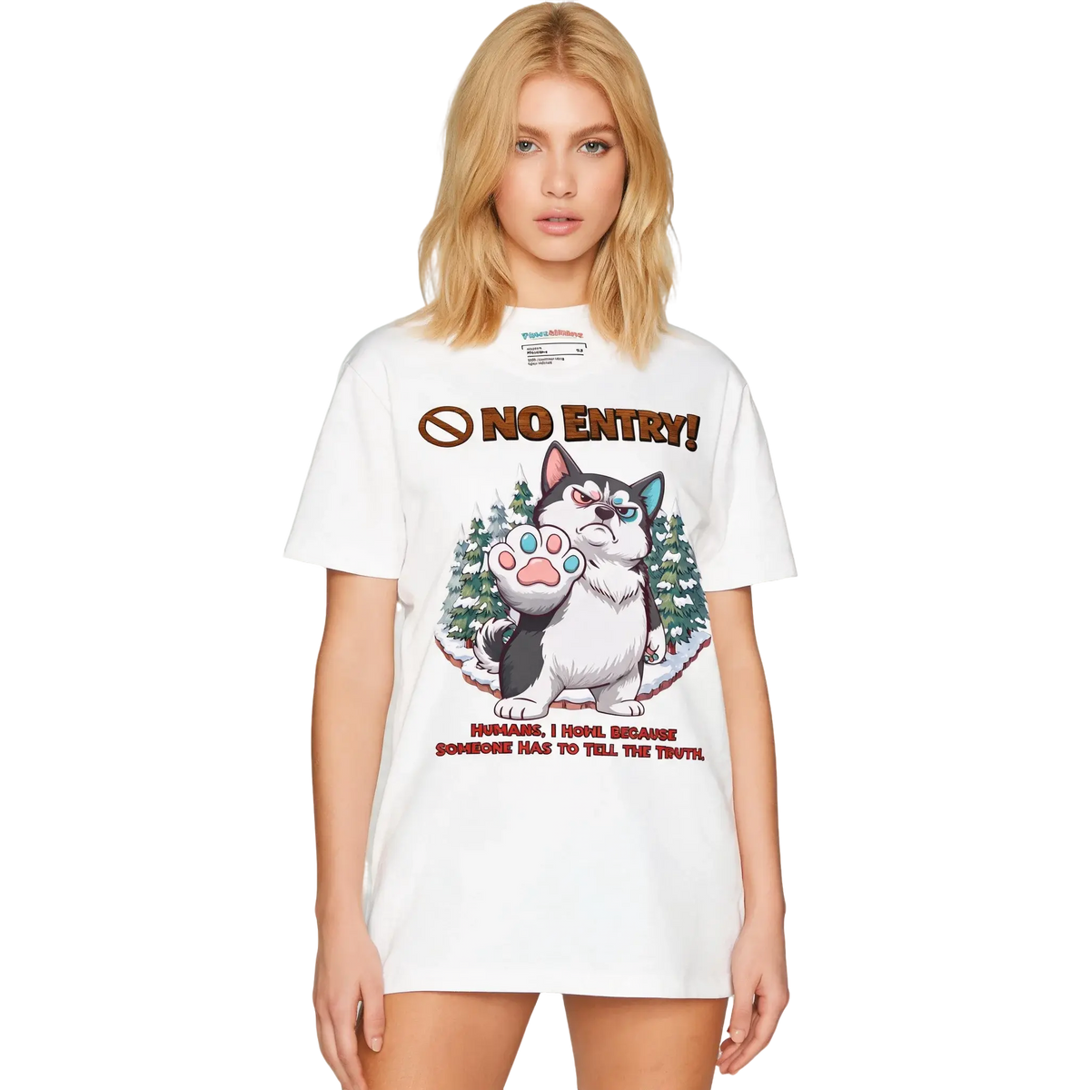 No Entry | Husky Tee | Unisex