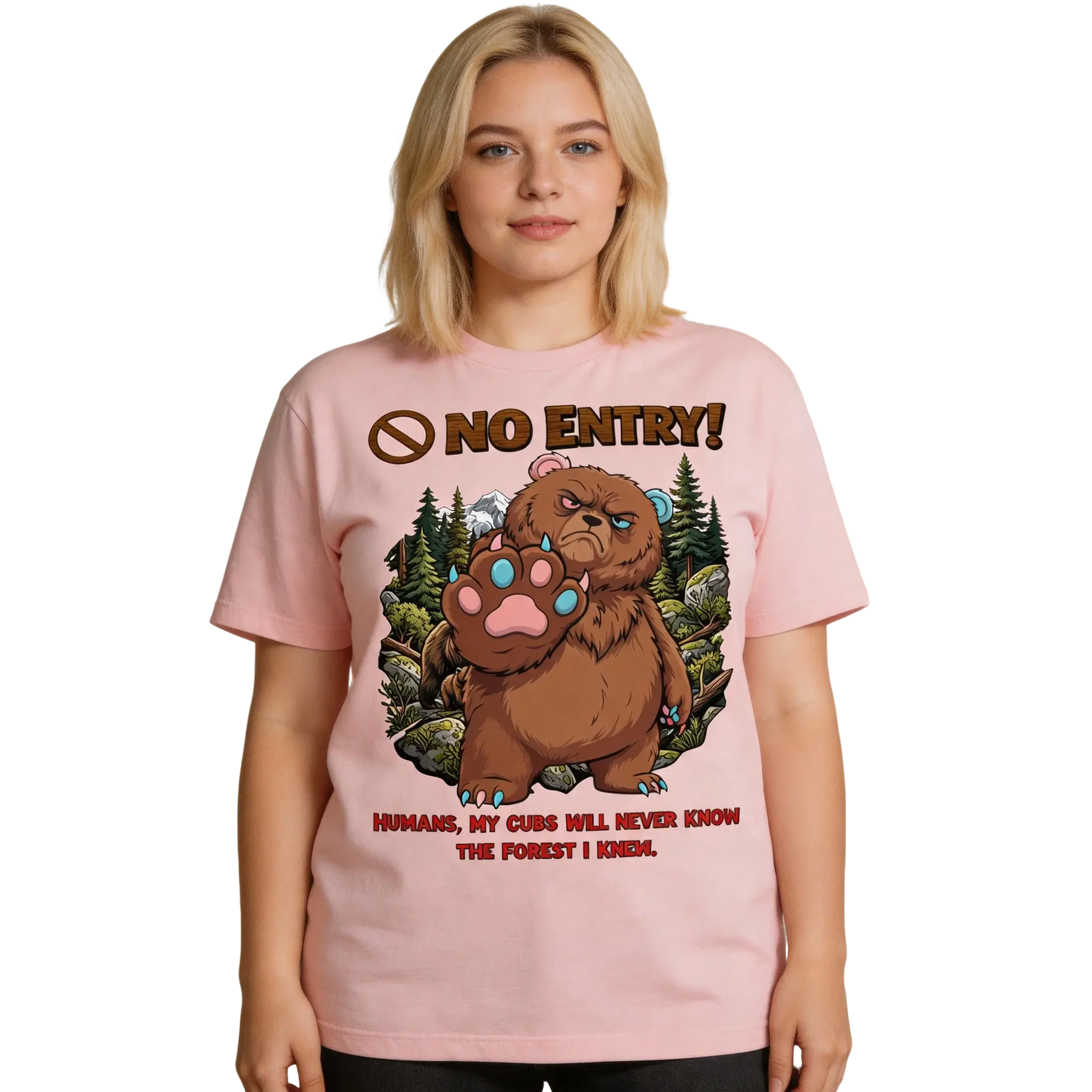 No Entry | Grizzly Tee | Unisex