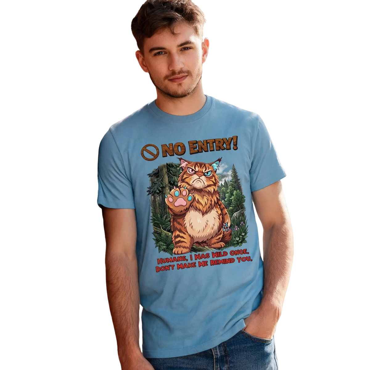 No Entry | Maine Coon Tee | Unisex