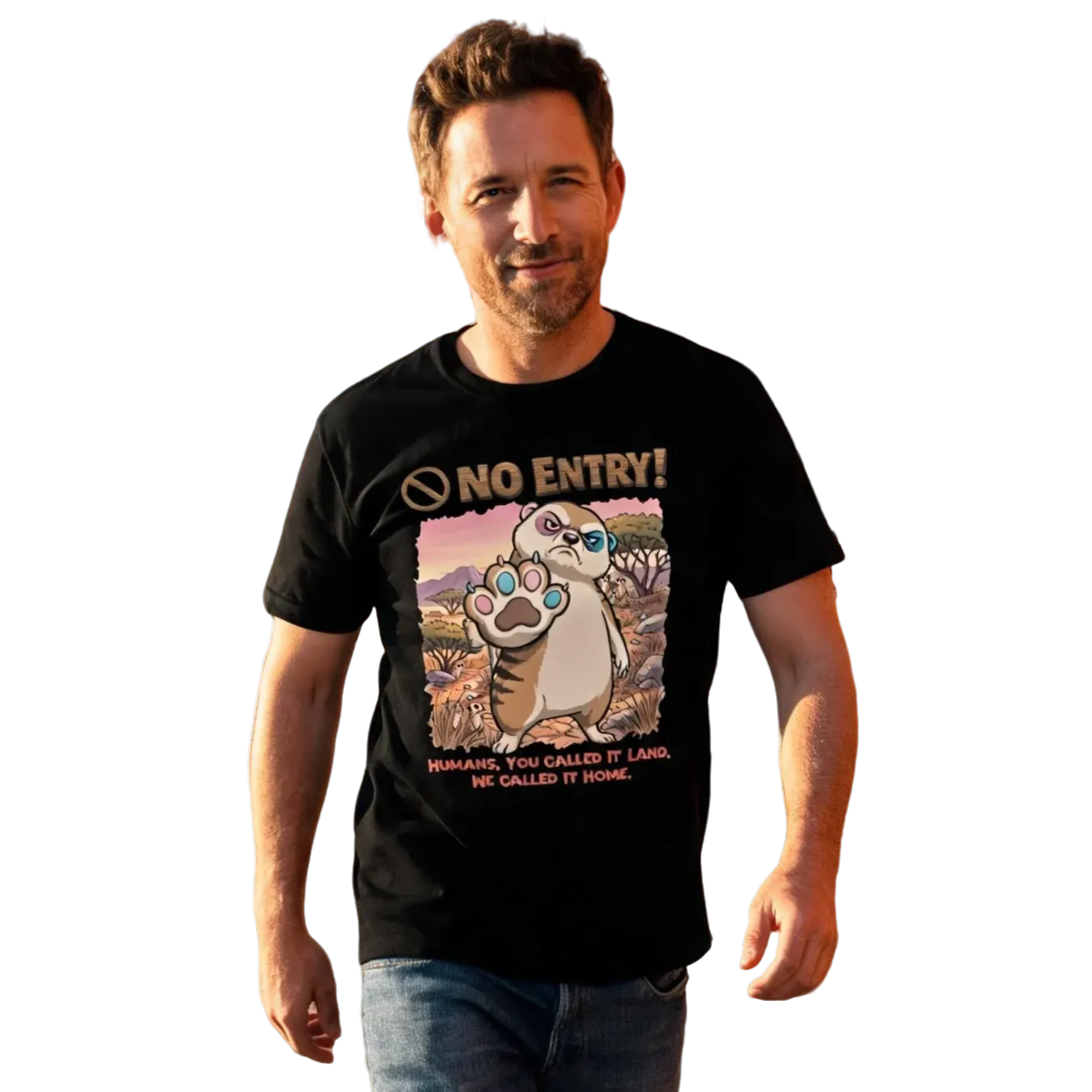 No Entry | Meerkat Tee | Unisex