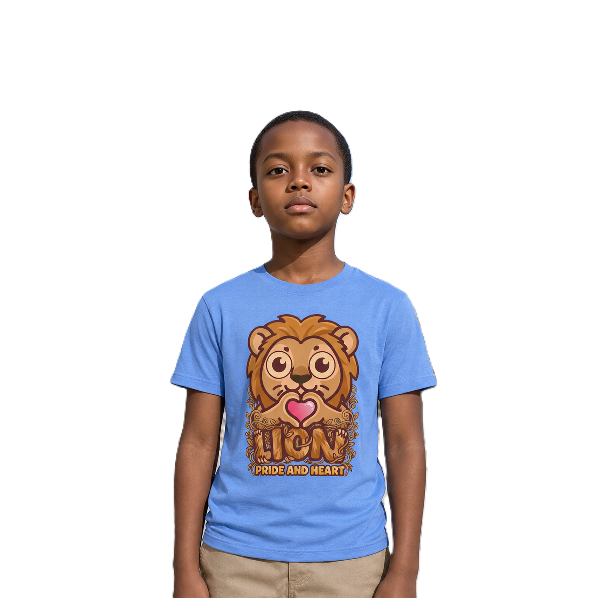 Heart in Pawz | Lion Tee | Youth