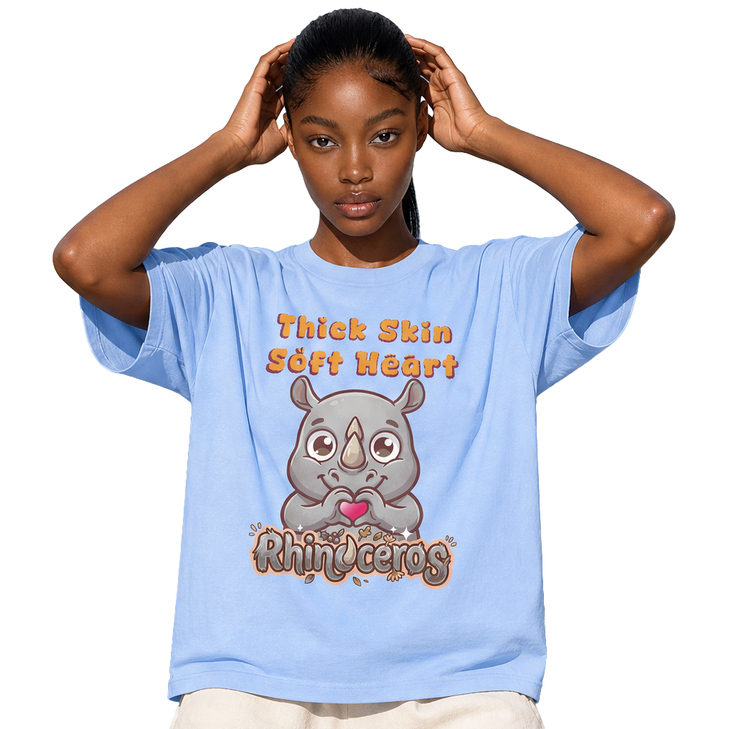 Heart in Pawz | Rhinoceros Tee | Unisex