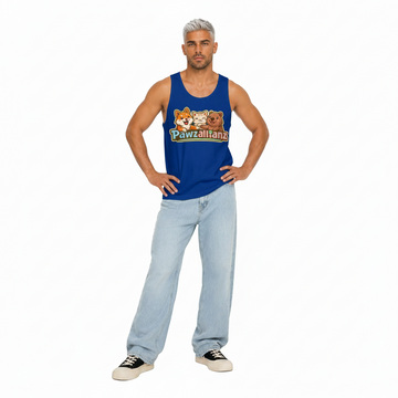 The Pack: Signature Graphic Tank Top for Mr. Pawz