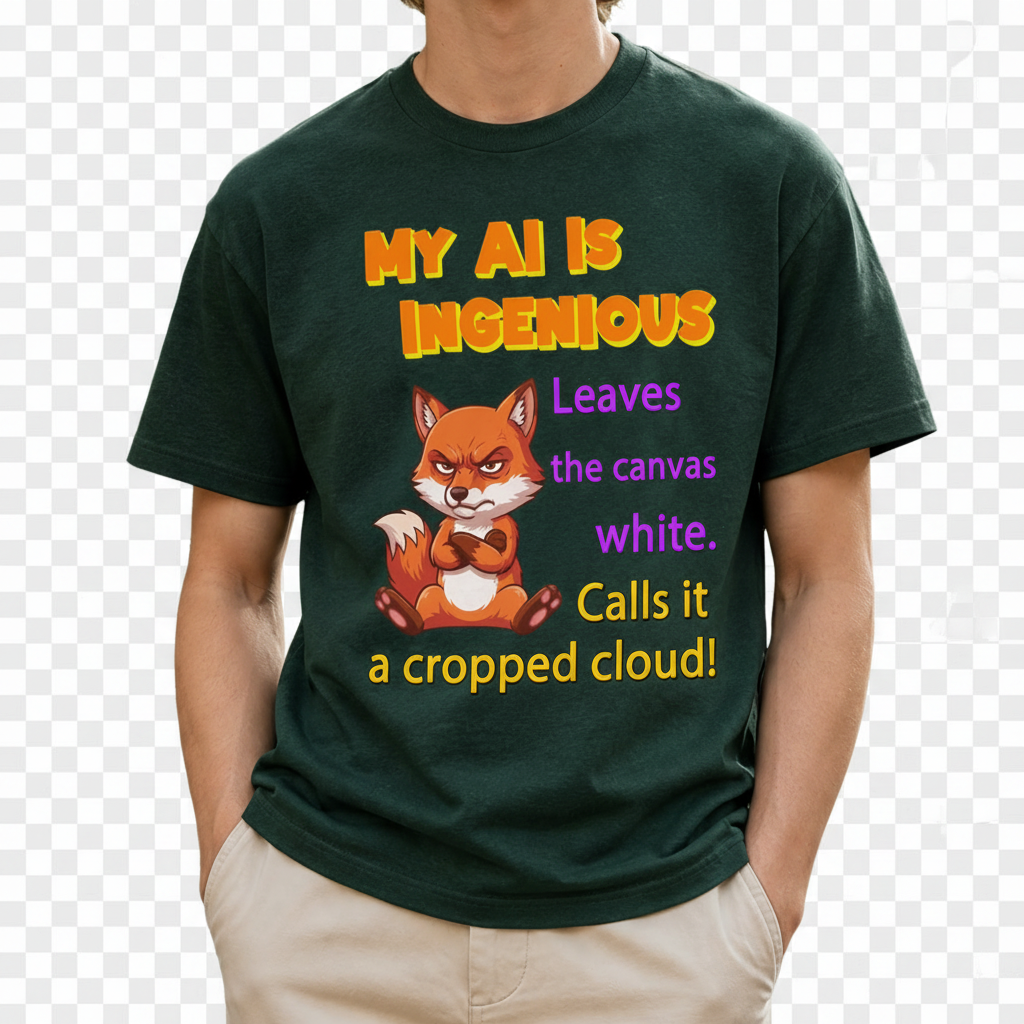 Pawz Wit | My AI Is Ingenious Tee | Youth
