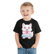 Heart in Pawz: Arctic Fox Graphic T‑Shirt for Little Pawz