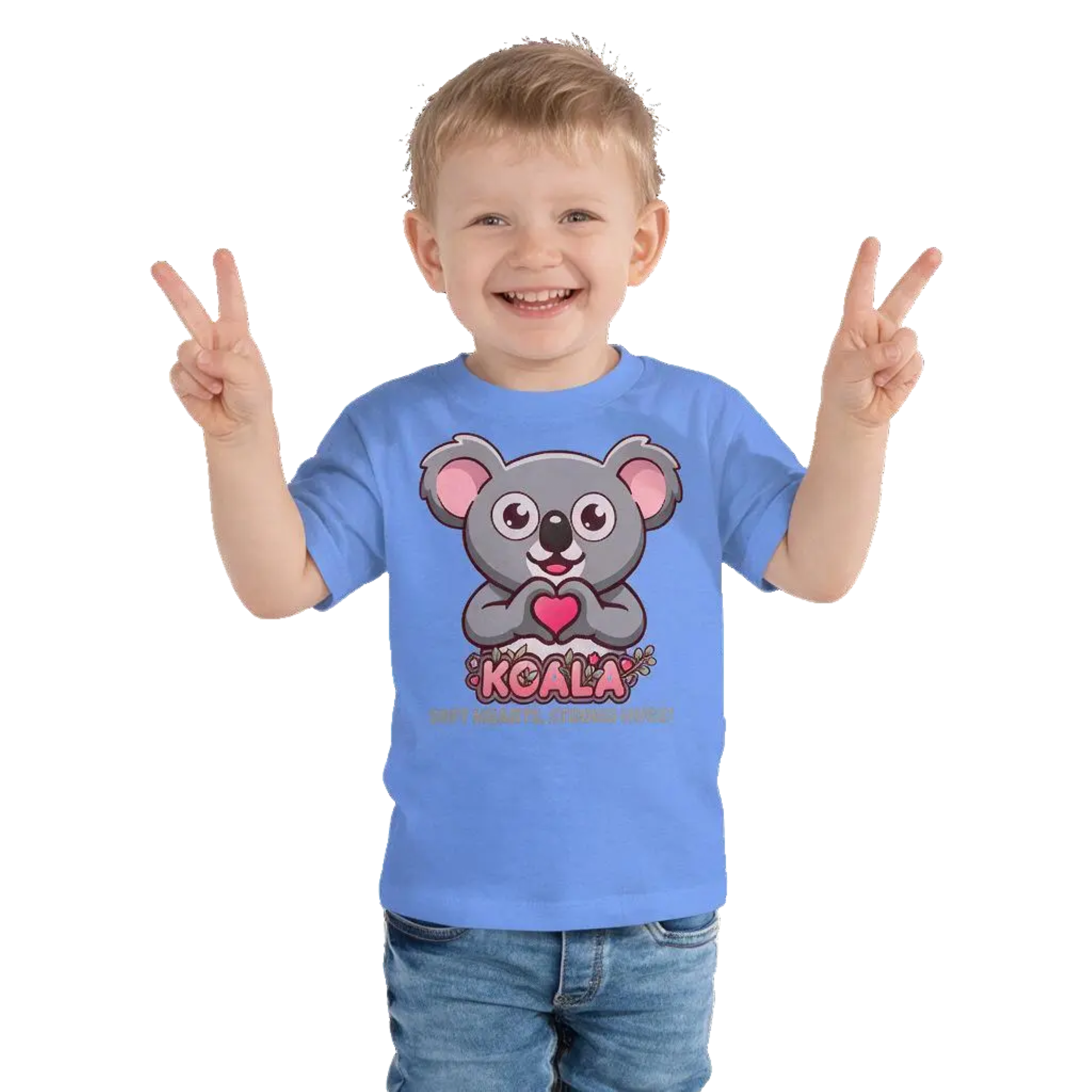 Heart in Pawz: Koala Graphic T‑Shirt for Little Pawz