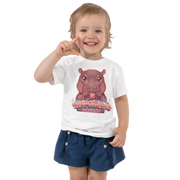 Heart in Pawz: Hippopotamus Graphic T‑Shirt for Little Pawz