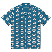 Pawz All Over | Panda Button-Up Shirt | Unisex