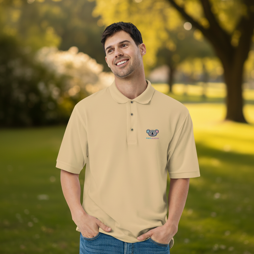 Square Wide Shot Lifestyle Polo