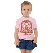 Heart in Pawz: Hedgehog Graphic T‑Shirt for Little Pawz