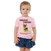 Pawzonalities | Miniature Pinscher Tee | Toddlers