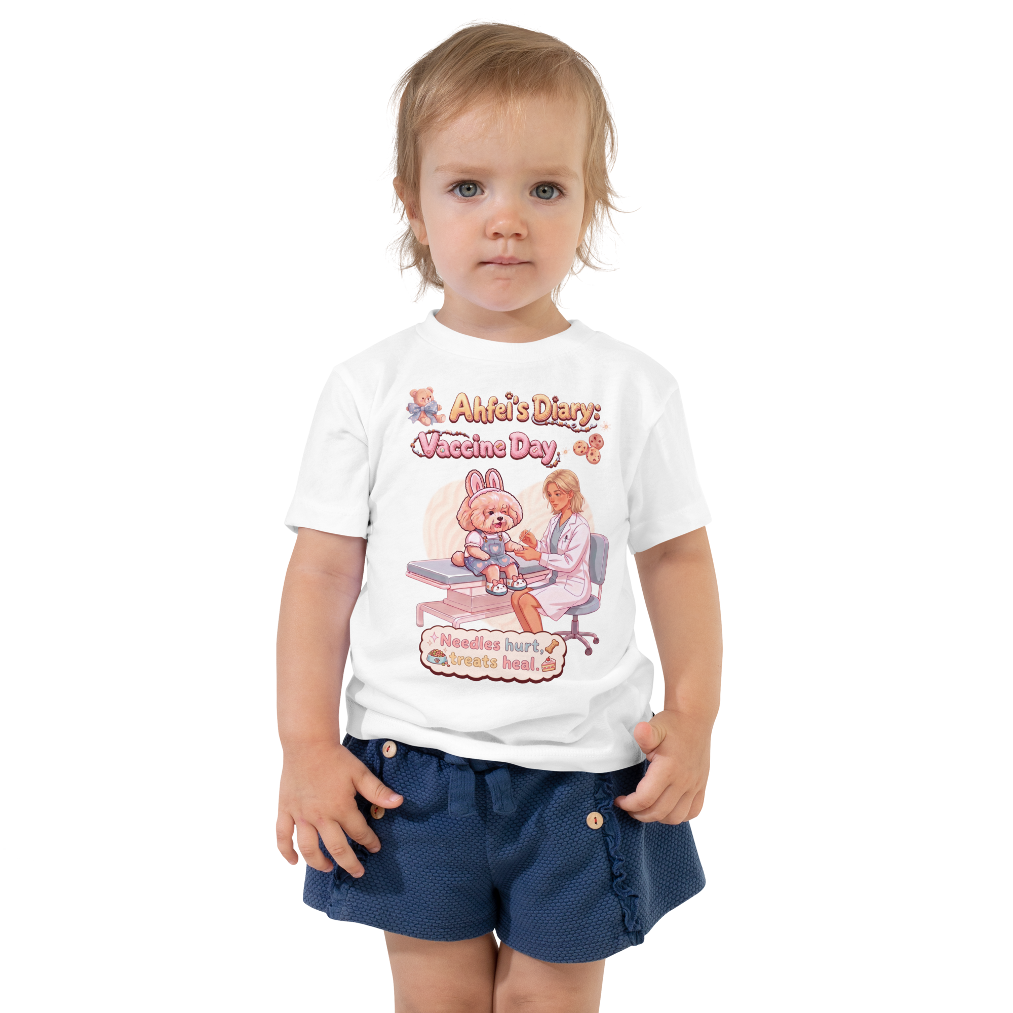 Ahfei's Diary | Vaccine Day Tee | Toddlers