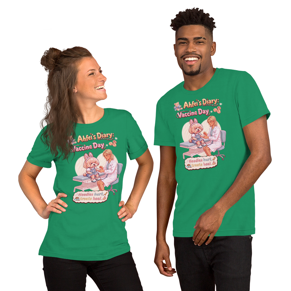 Ahfei's Diary | Vaccine Day Tee | Unisex