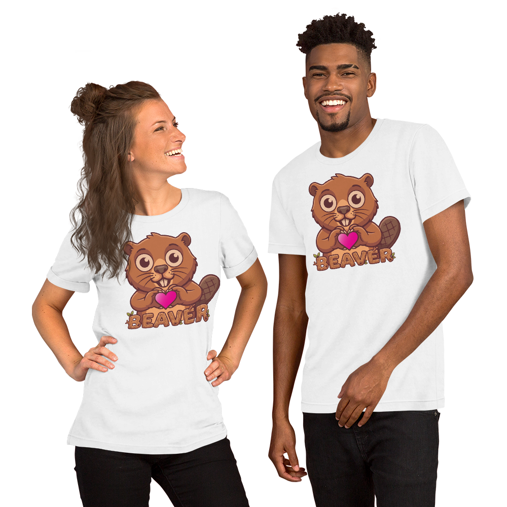 Heart in Pawz | Beaver Tee | Unisex