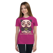 Heart in Pawz: Panda Graphic T-Shirt for Young Pawz