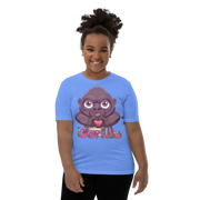 Heart in Pawz: Gorilla Graphic T‑Shirt for Young Pawz