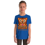 Heart in Pawz: Tiger Graphic T‑Shirt for Young Pawz